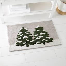 Avanti Winter Trees Holiday Bath Rug