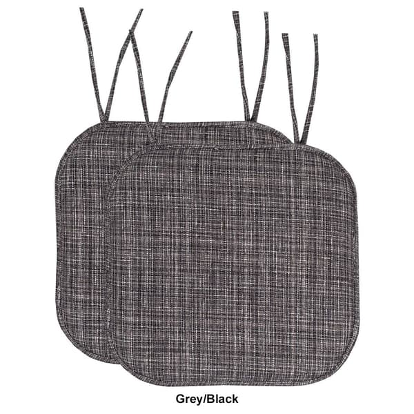 Sweet Home Collection Aria Memory Foam Chair Cushion Pad w/ Ties