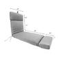 Jordan Manufacturing Dailey Outdoor Chaise Cushion - image 9