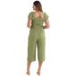 Womens Luxology Short Sleeve Diamonds Jumpsuit - image 2