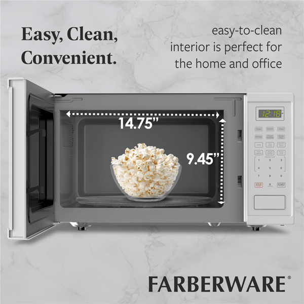 Farberware® 1.1 cu. ft. 1000-Watt Microwave Oven
