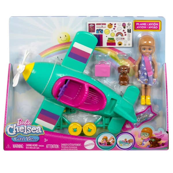 Barbie® Chelsea Can Be… Plane Doll & Playset