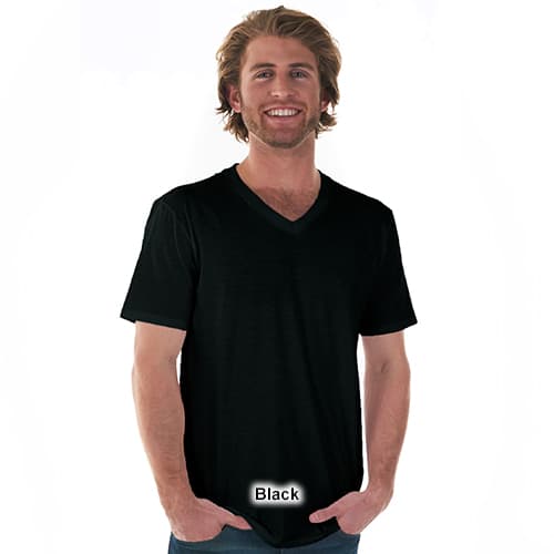 Mens Gildan® Soft Style™ V-Neck Short Sleeve Tee