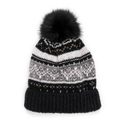 Womens MUK LUKS(R) Mixed Yarn Cuff Cap