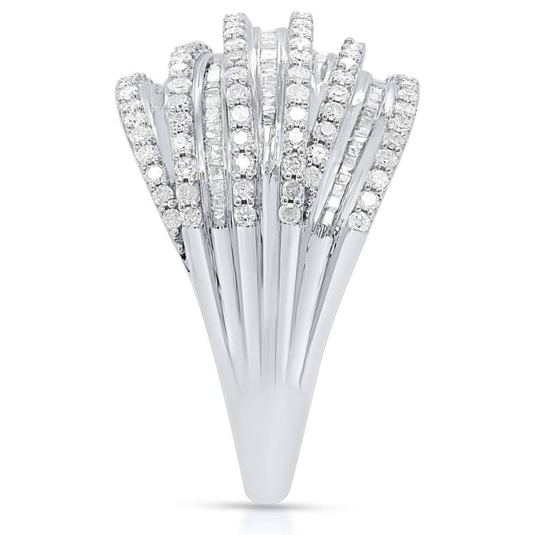 Diamond Classics™ 1ctw. Round & Baguette Diamond Fashion Ring