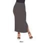 Womens 24/7 Comfort Apparel Side Slit Maxi Skirt - image 5