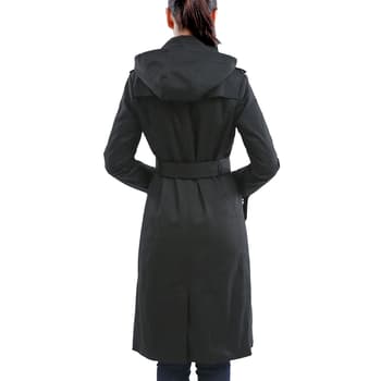 Fit And Flare Jacket Plus Size BGSD Women's Waterproof Trench Coat