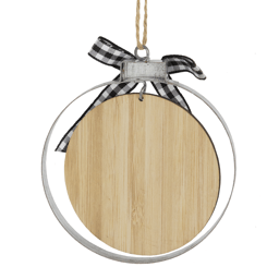 Northlight 4in. Wood "Merry Christmas Fresh Cut Trees" Ornament