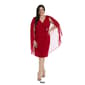 Plus Size R&M Richards Chiffon Duster Cape Wrap Dress - image 6