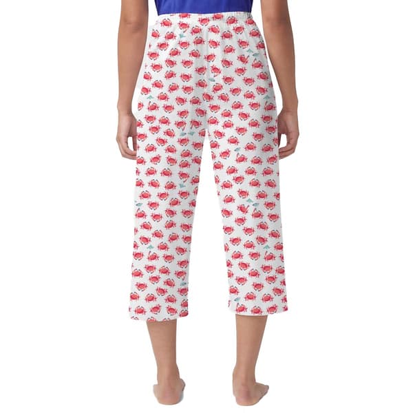Womens HUE&#174; Cooling Off Crabs Capri Pajama Pants