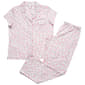Womens Laura Ashley(R) Short Sleeve Blooming Meadow Pajama Set - image 1