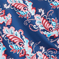 Womens Ruby Rd. Indigo Go Ikat Floral Surplice Neck Blouse - image 6