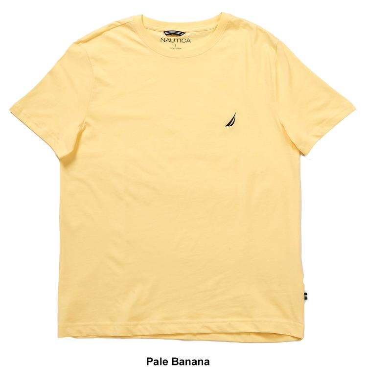 Mens Nautica Short Sleeve Crew Neck Tee
