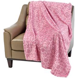 Ashley Cooper™ Pink Peppermint Plush Throw