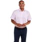 Mens Tom Baine Short Sleeve Regular Fit Dress Shirt - Pink - image 1