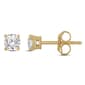 Nova Star® 1/3ctw. Yellow Gold Lab Grown Diamond Stud Earrings - image 2