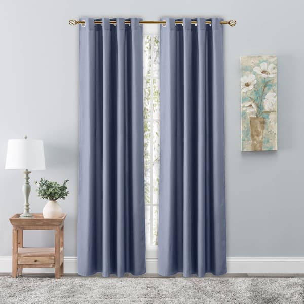 Ricardo(R) Glasgow Grommet Curtain Panel w/ Wand