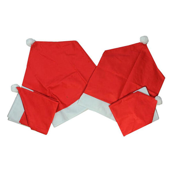 Northlight Seasonal 4pc. Red Santa Hat Chair Covers - image 
