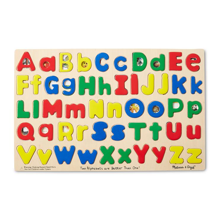 Melissa &amp; Doug(R) Upper And Lowercase Alphabet