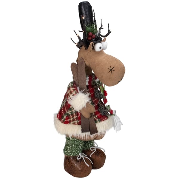 Northlight Seasonal Standing Christmas Moose Decoration