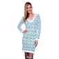 Womens White Mark Angora Like Sweater Dress - image 5
