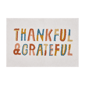 Hallmark™ Multicolor Thankful/Grateful Microfiber 20x30 Bath Rug - image 1