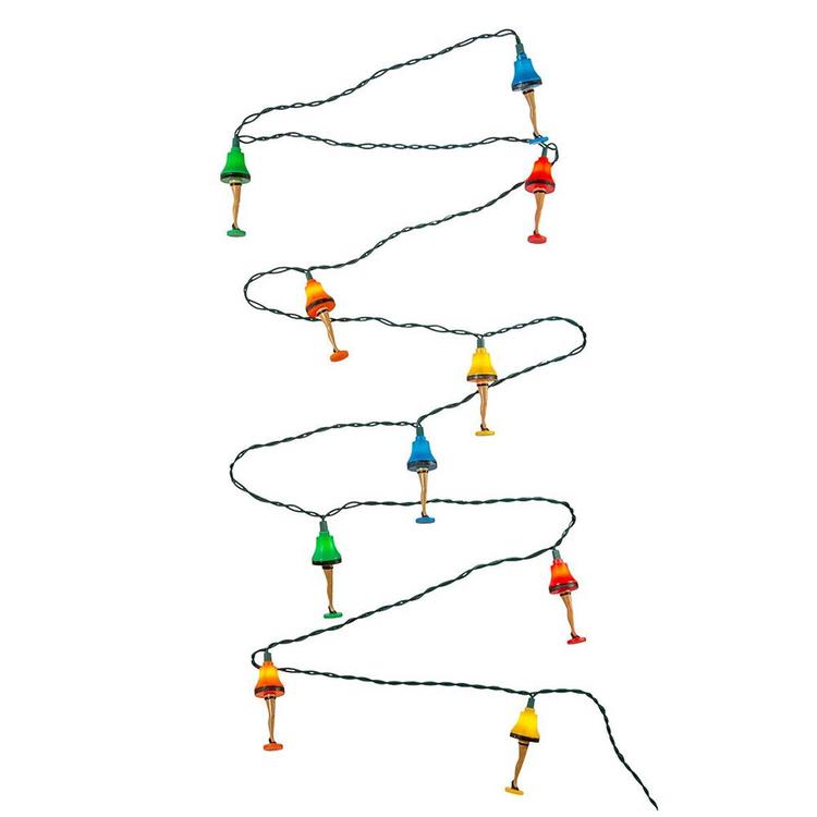Kurt S. Adler UL A Christmas Story™ Colorful Leg Lamp Light Set