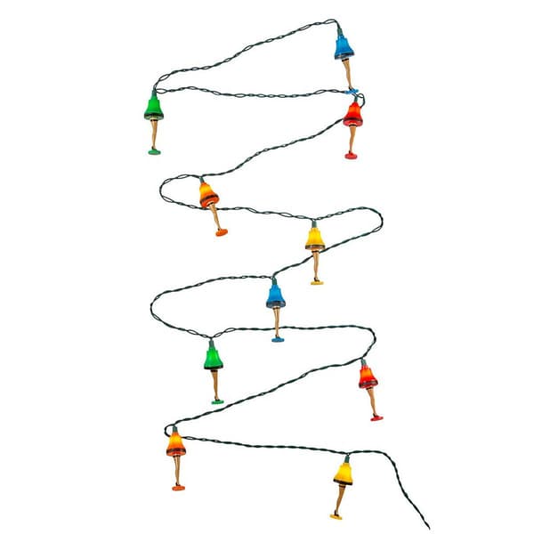 Kurt S. Adler UL A Christmas Story™ Colorful Leg Lamp Light Set
