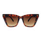 Womens Fantas Eyes Sunglasses Chunky Cateye Sunglasses - image 2