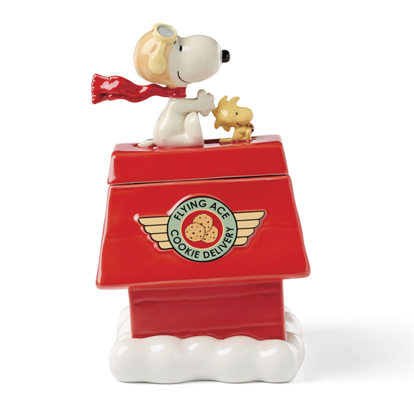Lenox® Chef Snoopy Figural Cookie Jar - image 
