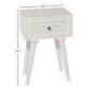 9th & Pike&#174; Wood Carved Side Table - image 9