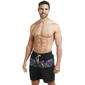 Mens Hawaiian Authentics Color Block Tropic Swim Trunks - image 1