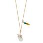 Betsey Johnson Pearl Critters Bunny Pendant Necklace - image 3