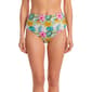 Womens Catherine Malandrino Havana Floral High Waist Swim Bottoms - image 1