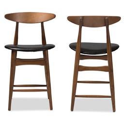Baxton Studio Flora Counter Stools - Set of 2