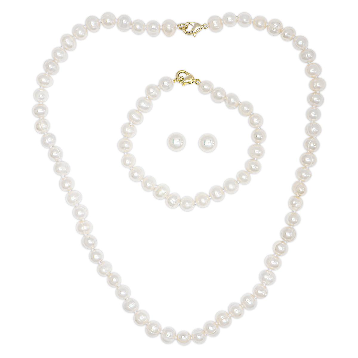 Gianni Argento 3pc. Pearl Set