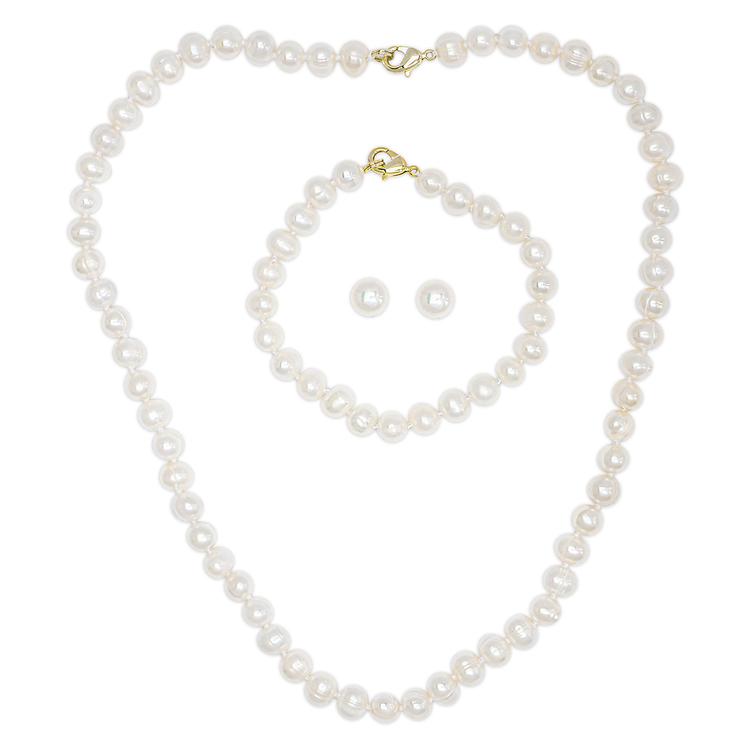 Gianni Argento 3pc. Pearl Set