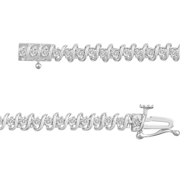 Diamond Classics&#8482; 1/4ctw. Diamond Sterling Silver Tennis Bracelet