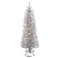 Puleo International 4.5ft. Pre-Lit Tinsel Christmas Tree - image 8