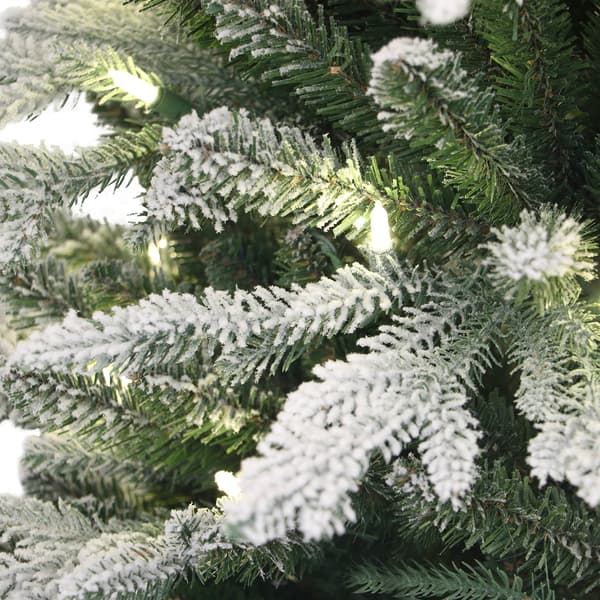 Puleo International 7.5ft. Pre-Lit Scandinavian Fir Christmas Tre