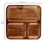 BergHOFF Acacia Wood 2pc. Divided Tray & Serving Platter Set - image 7