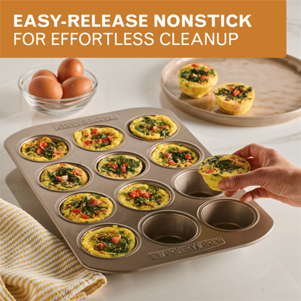 Farberware® Bakeware Nonstick 12-Cup Muffin Pan