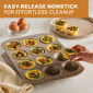 Farberware® Bakeware Nonstick 12-Cup Muffin Pan - image 8
