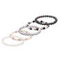 Splendid Pearls Elastic Freshwater Pearl Bracelet - Set of 5 - image 2