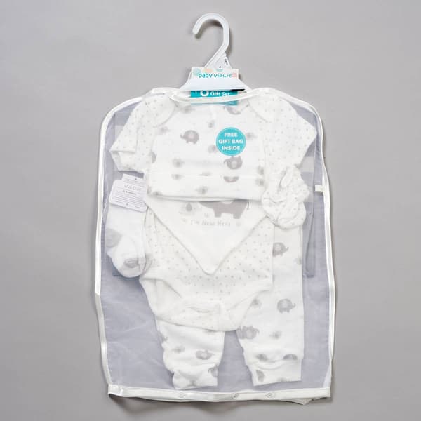 Baby Unisex (NB-6M) baby views 8pc. Elephant Hanging Gift Set