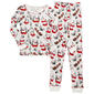Kid Poppy & Clay Long Sleeve Winter Cottage Scene Pajama Set - image 1