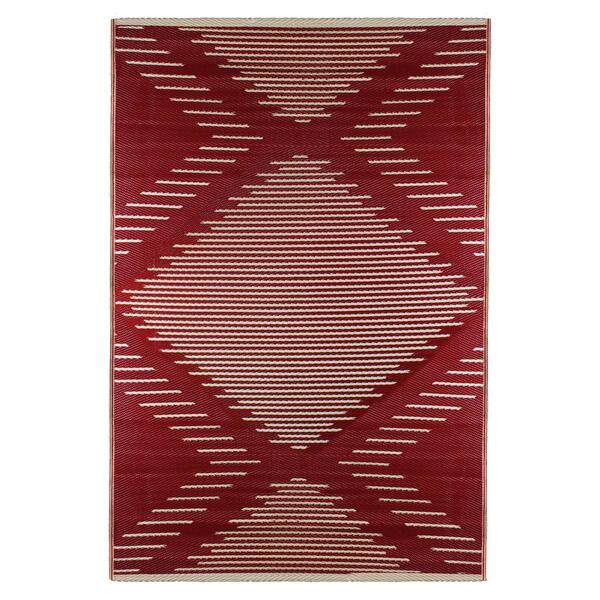 Northlight Seasonal Tribal Rectangular Indoor/Outdoor Area Rug - image 