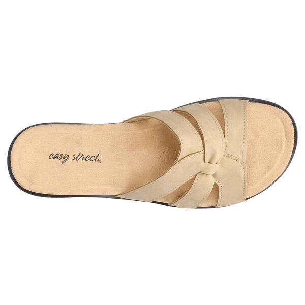 Womens Easy Street Skai Comfort Slide Sandals