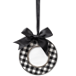 Northlight 4ct. Plaid Photo Frame Christmas Ornaments with Bows - image 6
