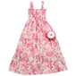 Girls (7-16) Speechless(R) Smocked Floral Maxi Dress w/ Flower Bag - image 1